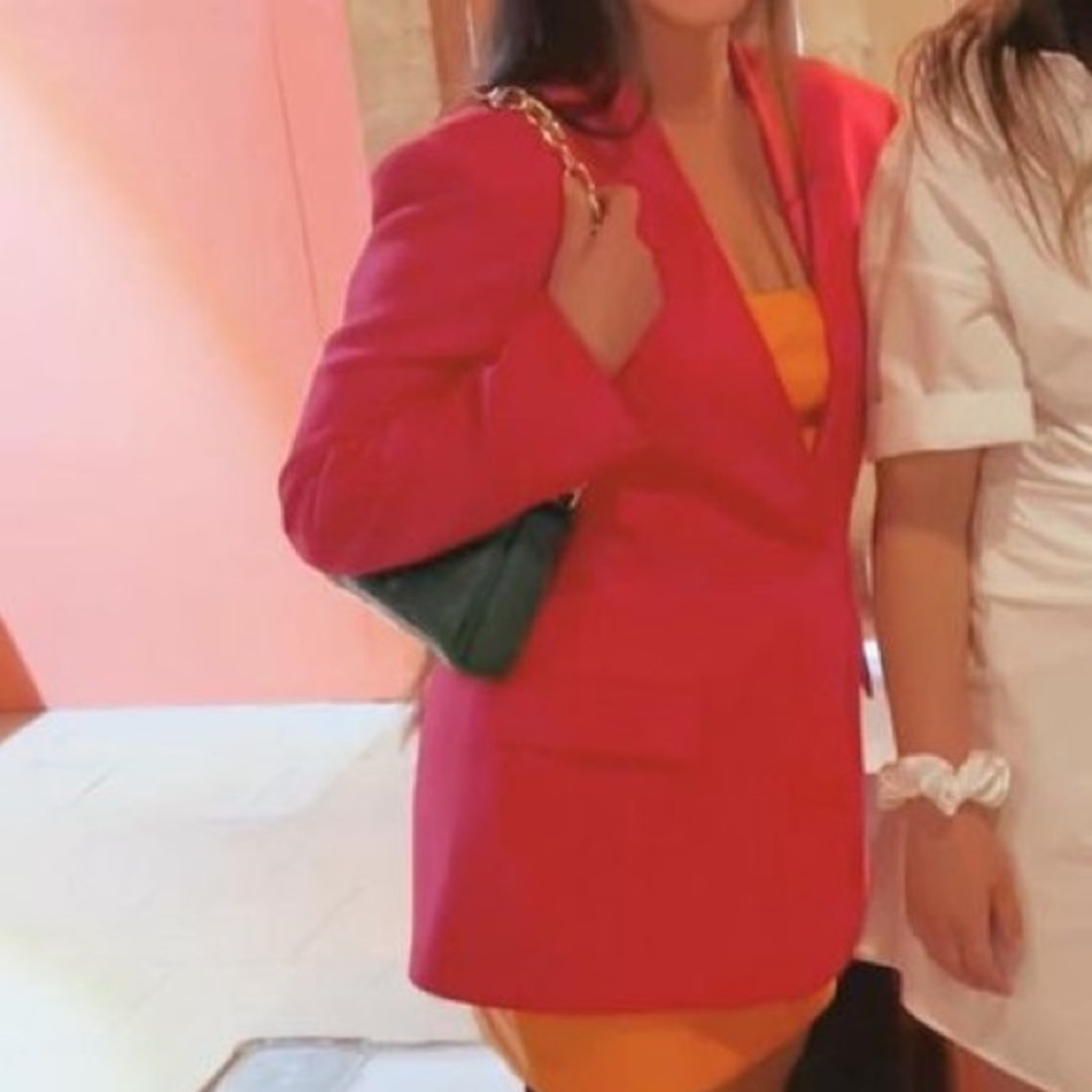 Hot Pink Zara Blazer